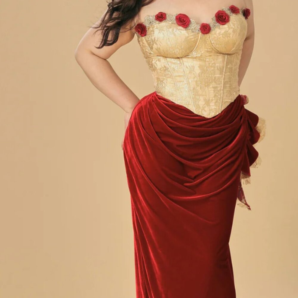 Wild Rosa in Spain Corset Dress